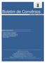 Boletim de Convênios Volume 4/edição 2 - março de 2015