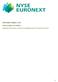 Euronext Lisbon, S.A. Informação Periódica. Relatório de Gestão e Contas Consolidadas do 3º Trimestre de 2013