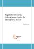 Regulamento para a Utilização do Fundo de Emergência Social
