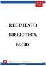 REGIMENTO BIBLIOTECA FACID