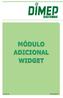 Módulo Adicional Widget