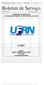 Boletim de Serviço - UFRN Nº Fls. 1 MINISTÉRIO DA EDUCAÇÃO UNIVERSIDADE FEDERAL DO RIO GRANDE DO NORTE UFRN