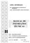 MANUAL DE INSTRUÇÕES TÉCNICAS COPEL DISTRIBUIÇÃO SED - SUPERINTENDÊNCIA DE ENGENHARIA DE DISTRIBUIÇÃO GEOM GEOPROCESSAMENTO, OBRAS E MANUTENÇÃO