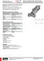 Válvulas e acessórios para controle de fluido Válvula pneumaticamente operada série 810