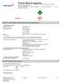 Ficha de dados de segurança em conformidade com o Regulamento (CE) n.º 1907/2006 (REACH) alterado pelo Regulamento (UE) 2015/830