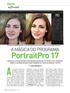 A interface principal do PortraitPro 17, um programa eficiente para uso em retratos, mas que exige bom senso. PortraitPro 17