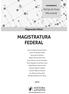 MAGISTRATURA FEDERAL