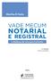 Martha El Debs VADE MECUM NOTARIAL E REGISTRAL. Coletânea de Leis para Cartórios. 5ª edição Revista e atualizada