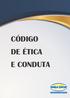 CÓDIGO DE ÉTICA E CONDUTA