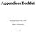 Appendices Booklet. João Diogo Sequeira Coelho #1502. Masters in Management