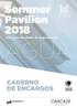 Sommer Pavilion 2018 concurso de ideias de arquitectura ÁGUA CADERNO DE ENCARGOS