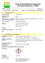 Ficha de Informações de Segurança de Produtos Químicos - FISPQ