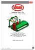 TRINCHA TRSL 1,50 Manual de Instruções e Catálogo de Peças. Vicon Máquinas Agricolas Ltda