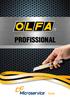 Conheça a legenda: ONE TOUCH. A Microservice é há mais de 15 anos distribuidora exclusiva dos produtos Olfa no Brasil.