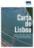 Carta de Lisboa. Orientando as Políticas Públicas e Regulação do Abastecimento de Água Potável, Saneamento e Serviços de Gestão de Águas Residuais