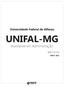 Universidade Federal de Alfenas UNIFAL-MG. Assistente em Administração. Edital Nº 34/2018