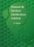 Manual de Serviços Geotécnicos Solotrat. 6ª Edição