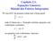 Capítulo 2.1: Equações Lineares; Método dos Fatores Integrantes