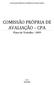 COMISSÃO PRÓPRIA DE AVALIAÇÃO CPA