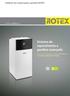 Caldeiras de condensação a gasóleo ROTEX Sistema de aquecimento a gasóleo avançado