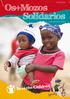 XII Edición. Solidarios. con nenos do Sahel