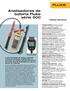 Analisadores de bateria Fluke série 500