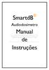 SmartdB. Manual. Instruções