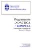Programación DIDÁCTICA TROMPETA Conservatorio Profesional de Música de Culleredo