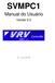 SVMPC1. Manual do Usuário. Versão 2.0