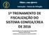 1º TREINAMENTO DE FISCALIZAÇÃO DO SISTEMA CONFEA/CREA DE 2016