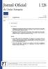 Jornal Oficial da União Europeia L 226. Legislação. Atos não legislativos. 61. o ano. Edição em língua portuguesa. 7 de setembro de 2018.