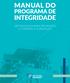 MANUAL DO PROGRAMA DE INTEGRIDADE