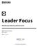 Leader Focus. Olhando para liderança pelo foco certo. Relatório para: Tal Fulano ID: HC Data: 17, 11, Hogan Assessment Systems Inc.