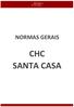 NORMAS GERAIS CHC SANTA CASA