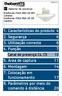 1. Características do produto 4 2. Segurança 6 3. Utilização correcta 6 4. Função 7