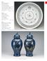 223 b PAR DE PRATOS, porcelana da China, decoração a azul flores, reinado Kangxi, séc. XVII/XVIII, cabelos e esbeiçadelas Dim.