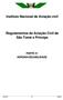 Instituto Nacional de Aviação civil. Regulamentos de Aviação Civil de São Tomé e Príncipe