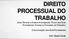 DIREITO PROCESSUAL DO TRABALHO Atos, Termos e Prazos Processuais. Vícios dos Atos Processuais. Provas no Processo do Trabalho