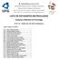 LISTA DE ESTUDANTES MATRICULADOS. Pesquisa e Métodos em Psicologia. Prof. Dr. Anderson de Brito Rodrigues
