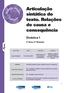 Articulação sintática do texto. Relações de causa e consequência