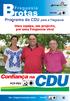 Programa da CDU para a Freguesia. Uma equipa, um projecto, por uma Freguesia viva!