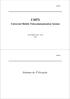 UMTS 1 UMTS. Universal Mobile Telecommunication System FEUP/MRSC/SCO 2001 MPR UMTS 2. Sistemas de 3ª Geração