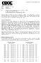 Research Circular #RS DATE: February 23, 2011 TO: Members FROM: Scott Speer RE: