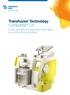 Transfusion Technology CompoMat G5. A nova geração em separador automático de componente do sangue