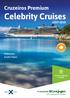 Cruzeiros Premium. Celebrity Cruises Mediterrâneo Grandes Viagens. ñ Taxas de embarque incluídas
