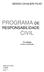 PROGRAMA DE RESPONSABILIDADE CIVIL