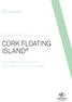 Projeto I&D. Boletim técnico CORK FLOATING ISLAND. A vantagem da utilização da cortiça em ilhas flutuantes