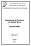 Assistência ao Paciente em Estado Grave
