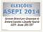 Comissão Eleitoral para Composição da Diretoria Executiva e Conselho Fiscal da ASEPI -Gestão 2015/2017. Produção Wilton Neto