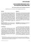 ARTIGO DE ATUALIZAÇÃO ALCOHOL USE DISORDERS IDENTIFICATION TEST (AUDIT) E SUA APLICABILIDADE NA ATENÇÃO PRIMÁRIA À SAÚDE